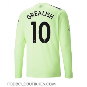 Manchester City Jack Grealish #10 Tredjetrøje 2022-23 Langærmet